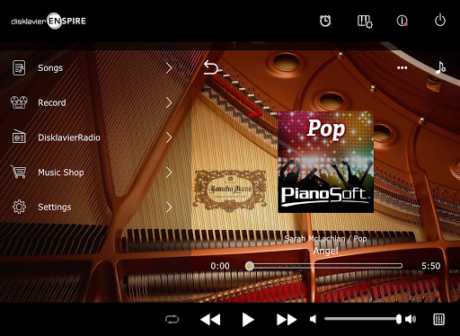 Screenshot of ENSPIRE Controller