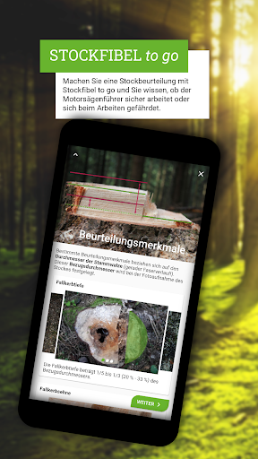 Android application STOCKFIBEL to go der SVLFG screenshort