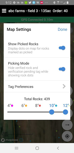 TerraClearMobile Screen 3