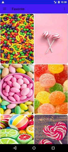 Android application Candy Wallpaper 4K screenshort