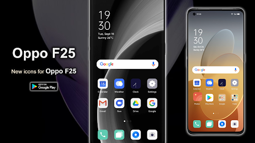 OPPO F25 Launcher & Wallpaper Screen 3