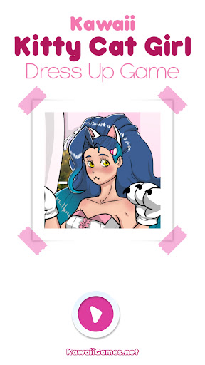 Kawaii Kitty Cat Girl Dress Up Game