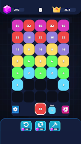 Captura 8 Merge Block: 2048 Shooter Game android