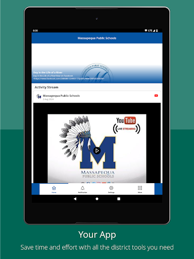 Android application Massapequa Public Schools screenshort