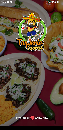 Android application Taqueria Express screenshort