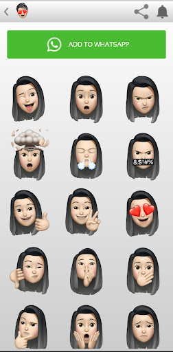 Memoji Sticker Share Screen 2