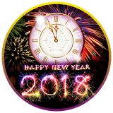 New Year 2018 Theme&Emoji Keyboard icon