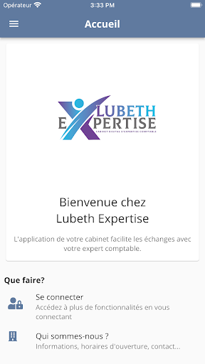 Android application Lubeth Expertise screenshort