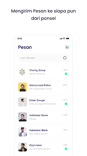 Android application Chatqu screenshort