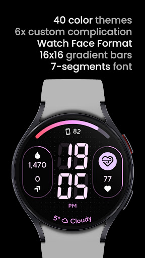 Horizon 9: Watch face screenshot 2