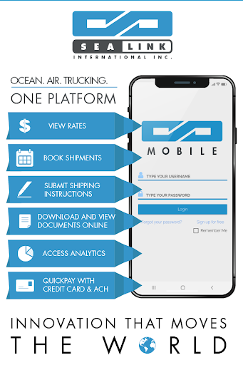Android application Sealink Mobile screenshort