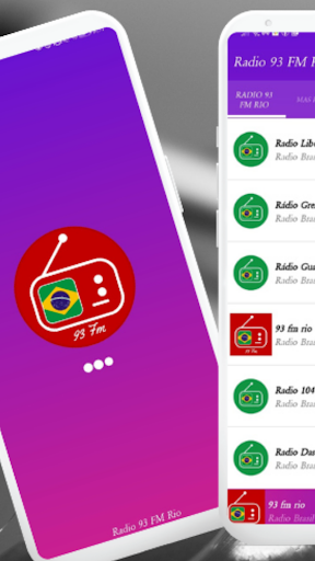 Radio 93 FM Rio de Janeiro Gos Screen 2