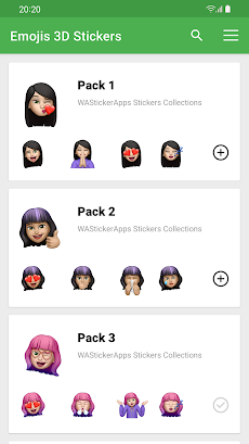 Emojis 3D Stickers WAStickerのおすすめ画像2