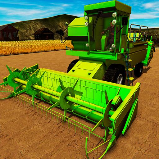 Real Farm Harvester 3D logo