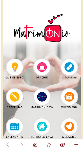 Android application MatrimONio screenshort