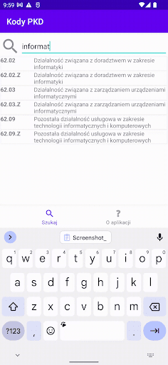 Kody PKD Screen 2