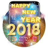 2018 Countdown New Year Theme icon