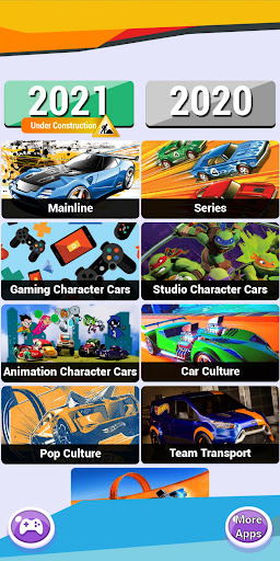 Android application Hot Wheels Collection screenshort