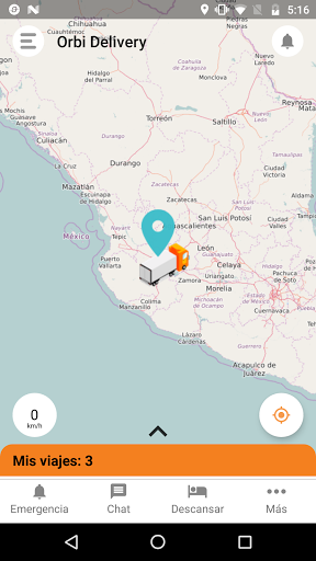 OrbiDelivery Screen 2