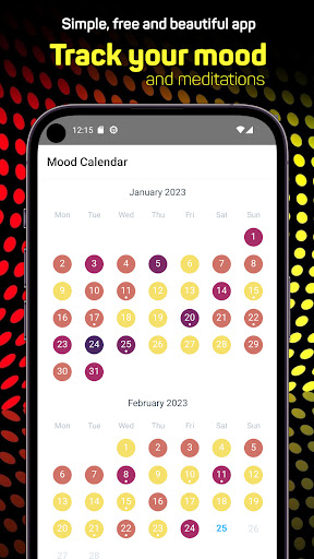 Android application Day by day — mood tracker screenshort