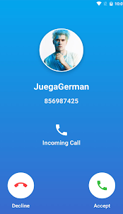 JuegaGerman Fake Call - Juega