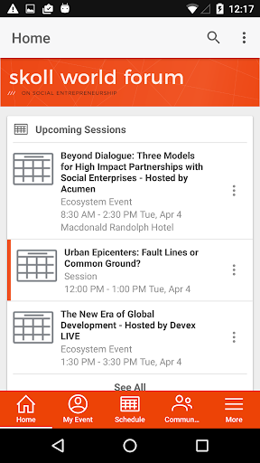 Skoll World Forum Screenshot 3 - AppWisp.com