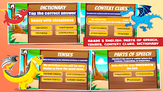 Game screenshot 5th Grade Education Games apk download