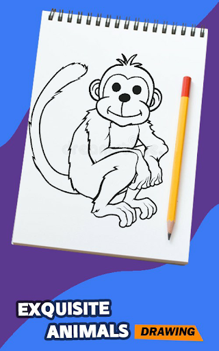 Cute Animals: Drawing lessons Screen 3
