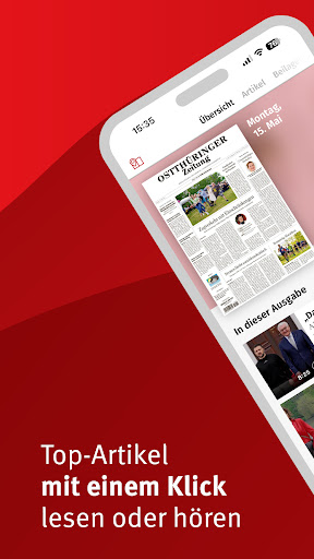 Android application OTZ E-Paper screenshort