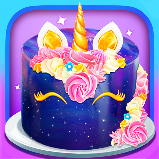 Galaxy Unicorn Cake logo