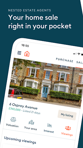 Android application Nested - Estate Agents screenshort
