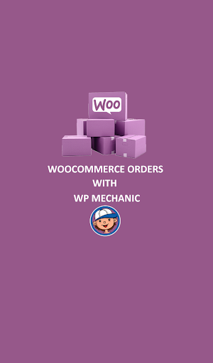 Android application WooCommerce Orders screenshort