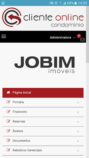 Android application JOBIM IMÓVEIS screenshort
