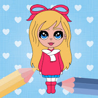 Color Cute Characters  Kawaii Coloring by number