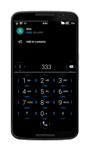 Android application Blak Azure CM12-13 Theme screenshort