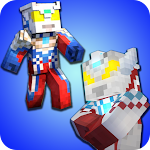Cover Image of Download Ultraman Skins PE Minecraft 1.0 APK