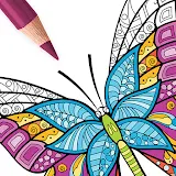 Adult Butterfly Coloring Pages icon