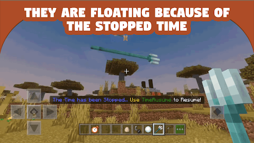 Addon Time Stop for MCPE