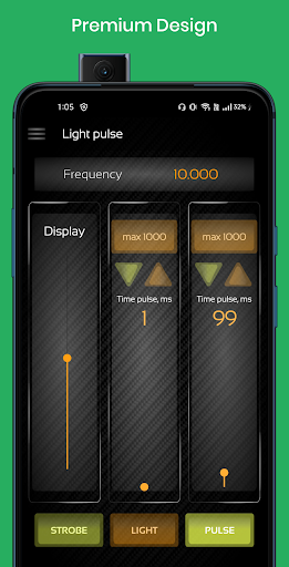 Light pulse - Flash & strobe Screen 3