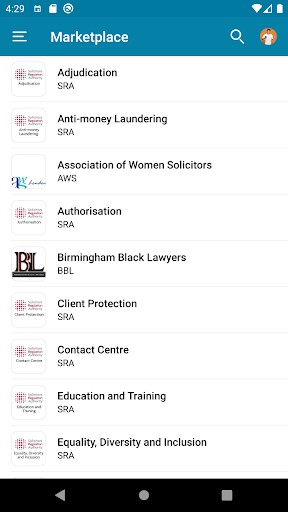 SRA Compliance Officers 2023 Screen 2