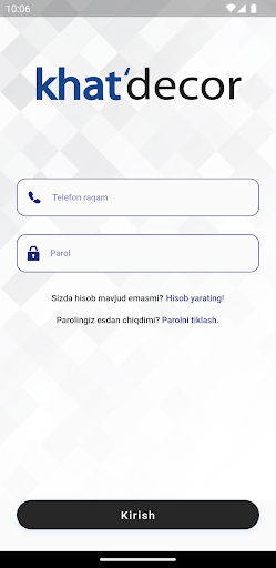 Android application KhatDecor screenshort