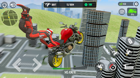 Moto Rider - Extreme Bike Gameのおすすめ画像1