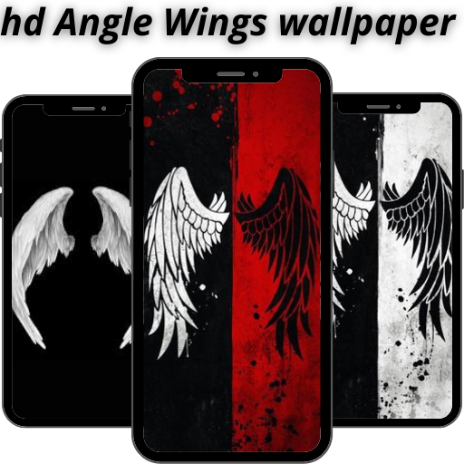 Download Dark Devil And Angel Wings Wallpaper