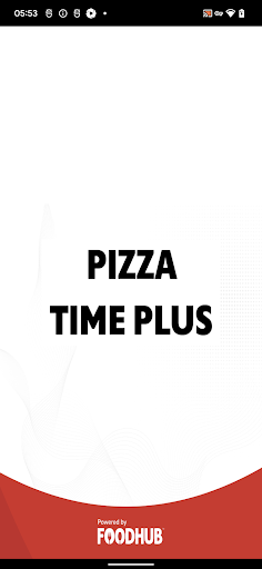 Android application Pizza time plus screenshort