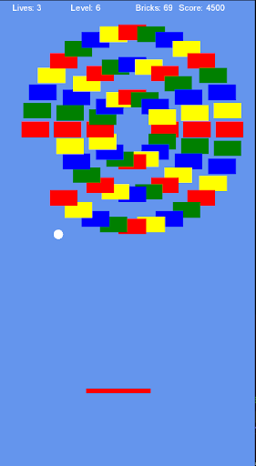 Android application xball screenshort