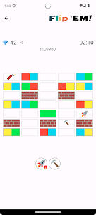 Flip 'EM - Color Block Puzzle!