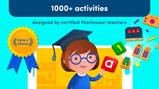 Montessori Preschool, kids 3-7