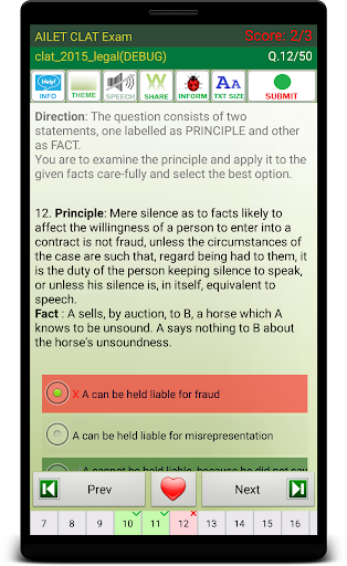 AILET CLAT Prep Screen 2