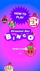 Streamer Ban Bingo 1.0 APK + Mod (Unlimited money) إلى عن على ذكري المظهر