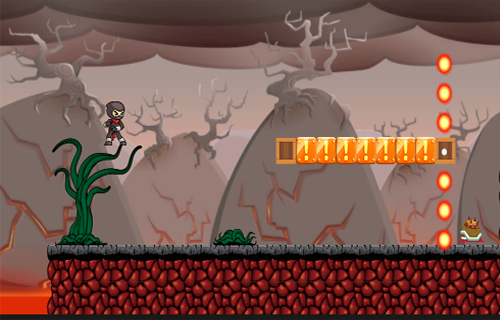 Super Stick man Ninja Runner Ninja fighting